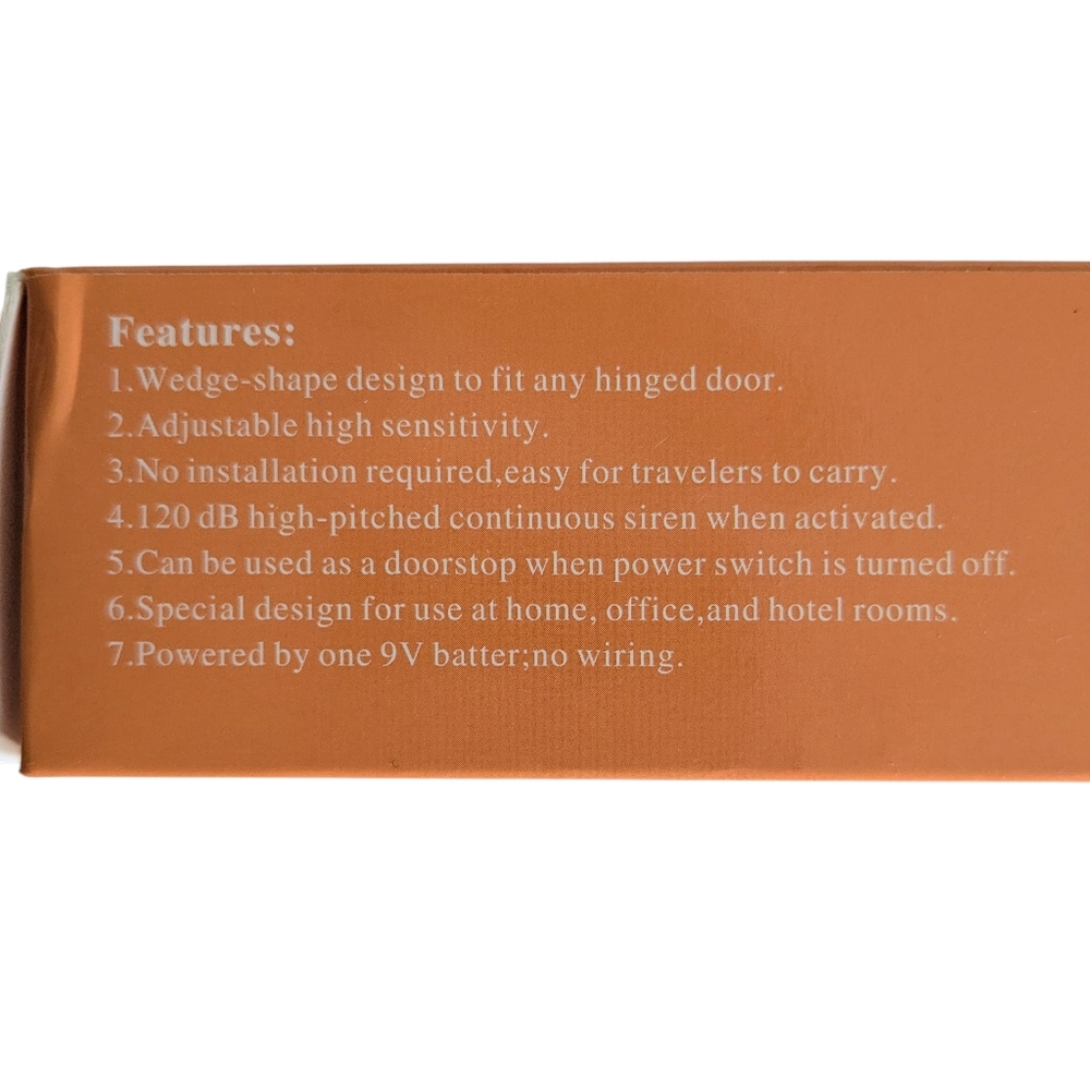 Security Wedge Door Stop - Picture 3 of 3